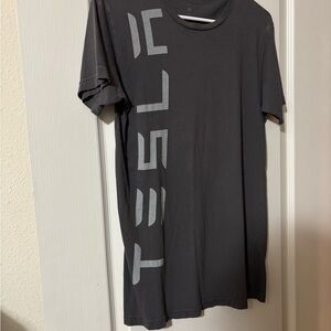 Tesla Charcoal Short Sleeve Tee